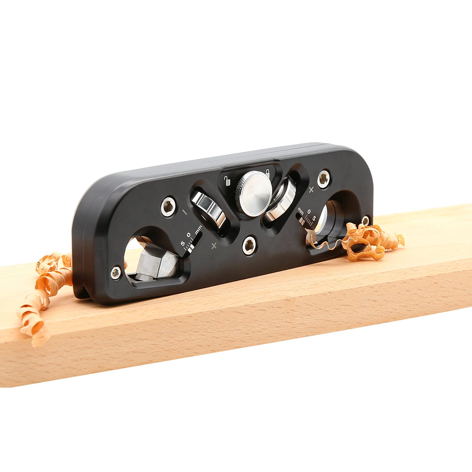 Premium Woodworking Hand Planer with Replaceable Blade & Screws - Professional Edge Planing Tool for Smooth Radian Corner Trimming | Ideal for Woodworkers & DIY Beginners | Perfect for Furniture Making, Cabinet Repair & Craft Projects