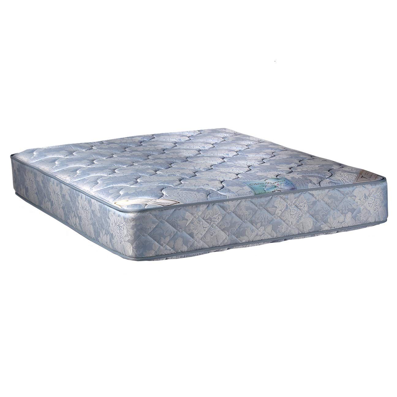 Premium Orthopedic Mattress for Back Pain Relief - Dream Solutions USA Chiro Premier Sleep Mattress (Blue, Twin Size) | Quilted Fabric, Dual-Sided & Durable | Ideal for Side Sleepers, Back Support & Pressure Relief