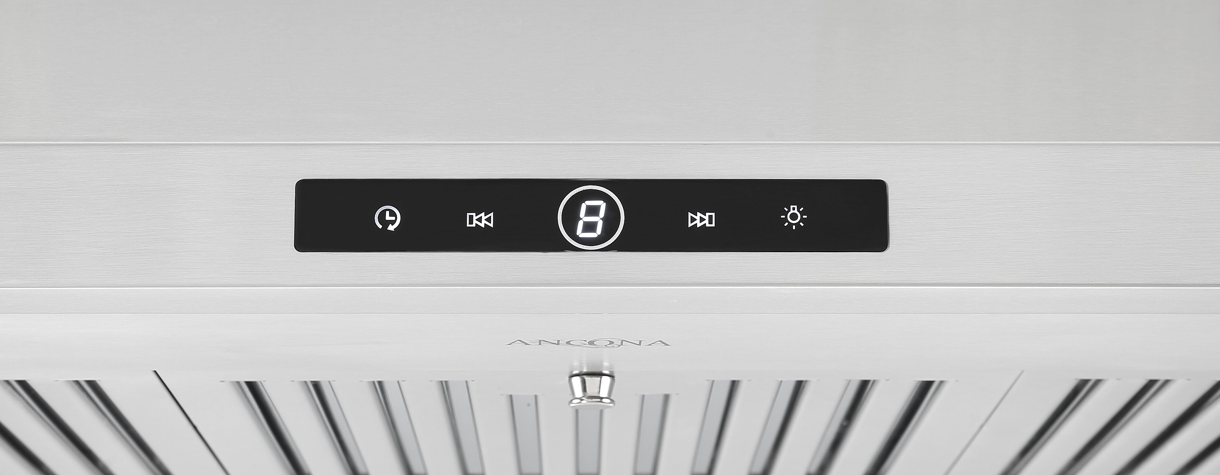 36 Inch Stainless Steel Convertible Wall Mounted Pyramid Range Hood - Powerful Kitchen Ventilation for Cooking, Grilling & Baking