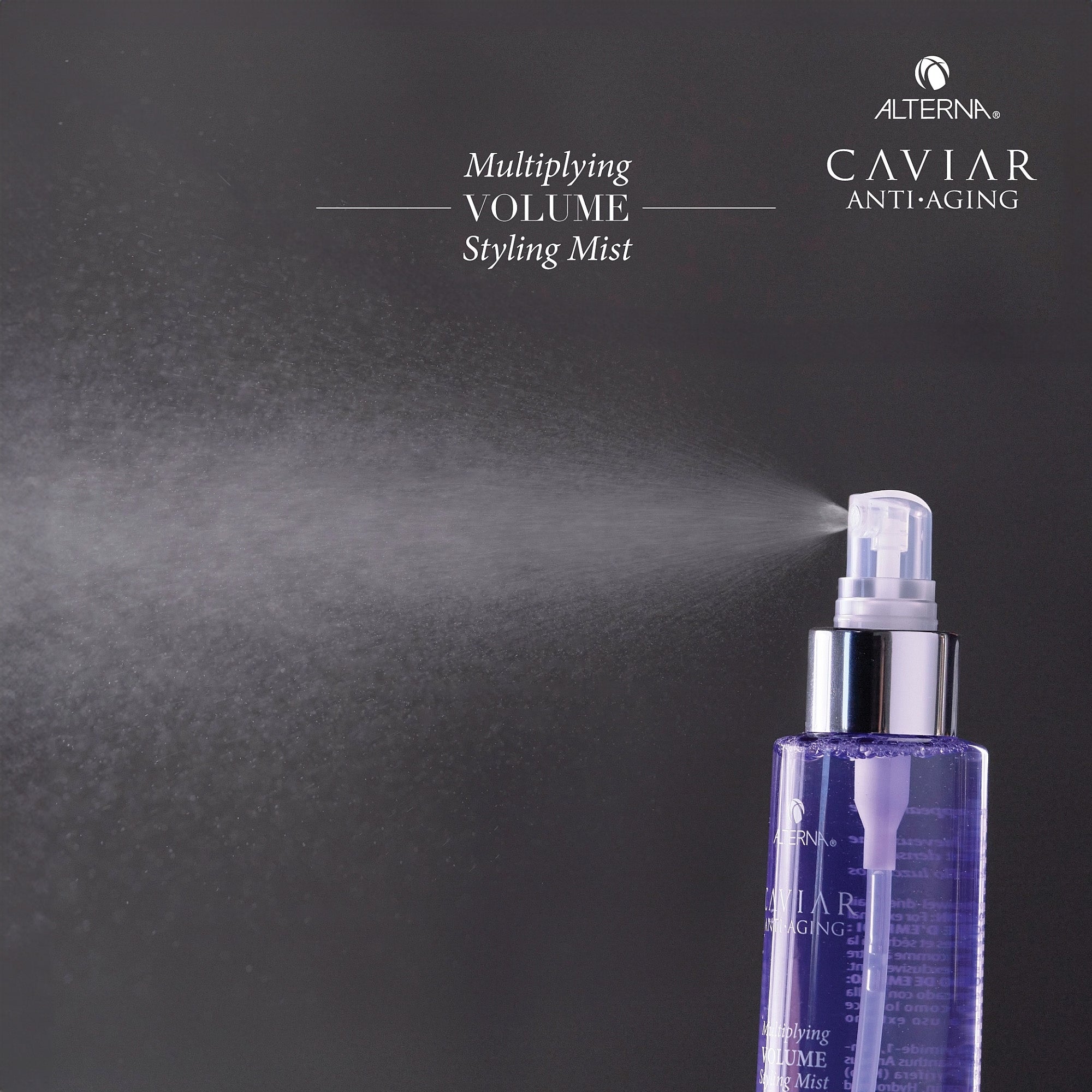 Alterna Caviar Anti-Aging Multiplying Volume Styling Mist for Fine Hair - Volumizing Hair Spray for Thicker, Fuller Hair with UV Protection - Perfect for Daily Styling & Special Occasions