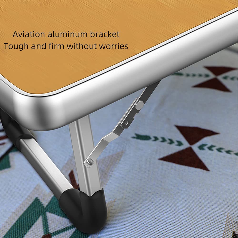 Portable Folding Table for Outdoor Picnic, Camping, Office & Home Use - Lightweight, Sturdy & Durable Multi-Purpose Desk for Computer Work, Dining & Travel