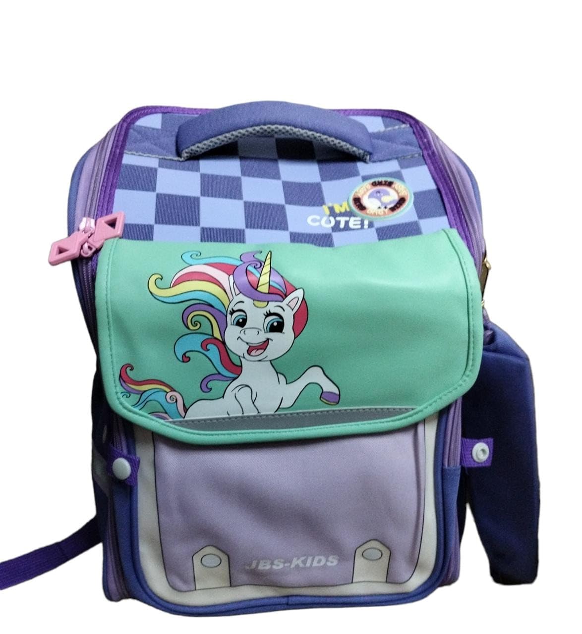 TEMSON Unisex Laptop Backpack - Lightweight Water-Resistant School, College & Office Bag for Men & Women - Perfect for Work, Travel & Daily Commute (GBT-5215, Purple)