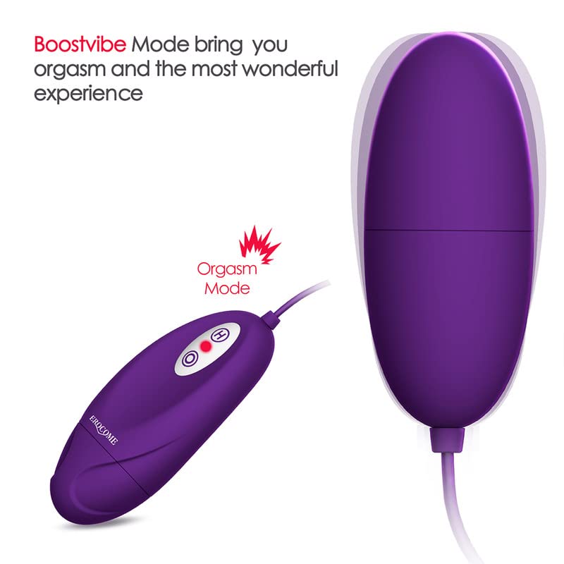 Waterproof 12+1 Vibration Modes Silicone Love Egg - Rechargeable Adult Toy for Women & Couples - Perfect for Solo Play, Couples Intimacy & Long Distance Relationships