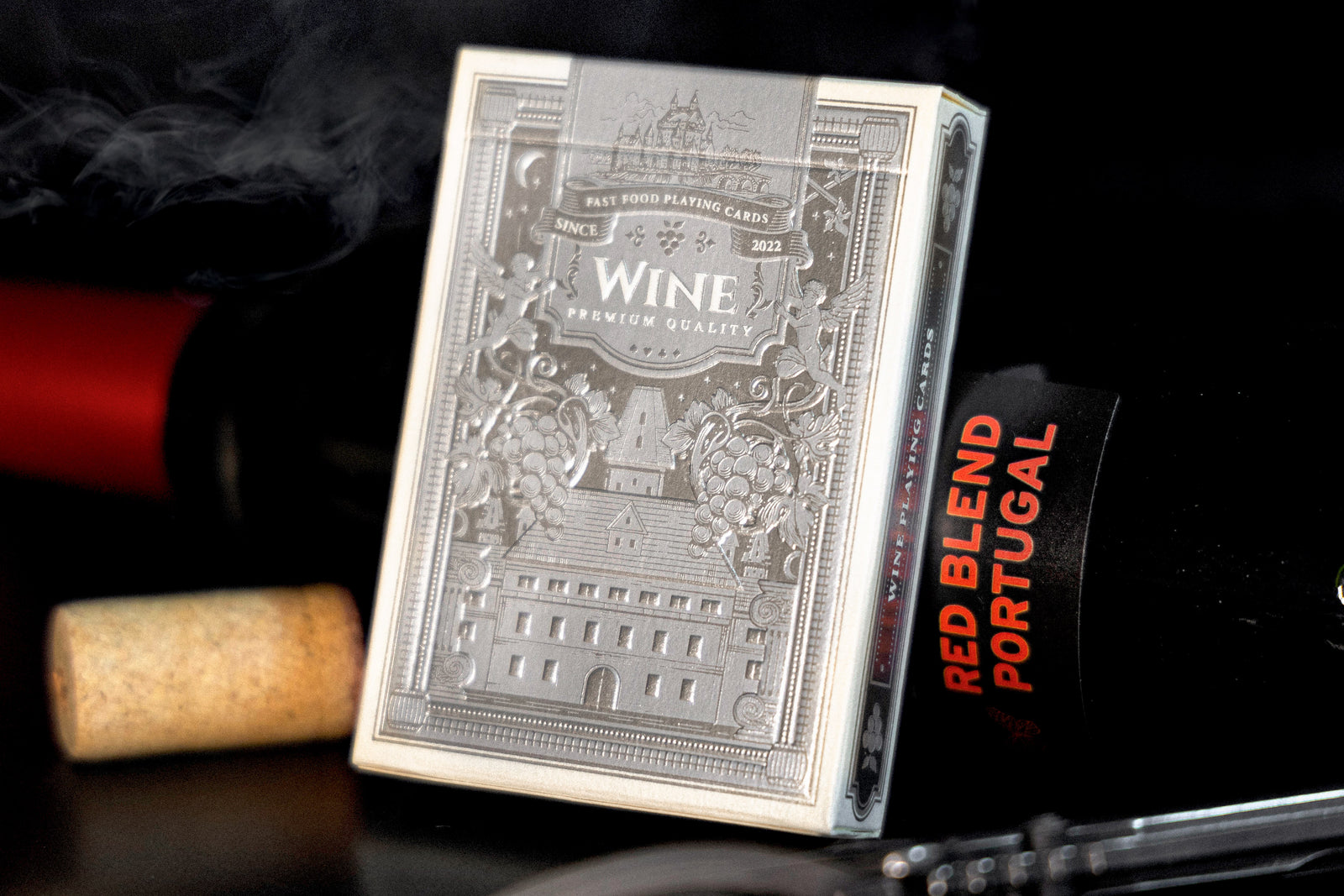 Premium Wine-Themed Playing Cards - Elegant 52 Deck for Poker, Blackjack & Game Nights - Perfect for Wine Lovers & Entertaining Guests