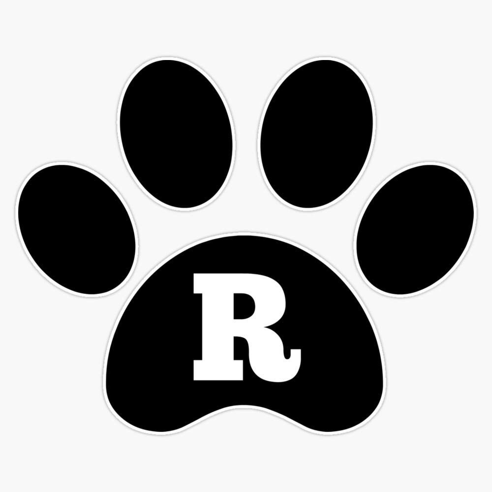 Leyland Designs Durable Pet Name R Vinyl Sticker Decal - 5