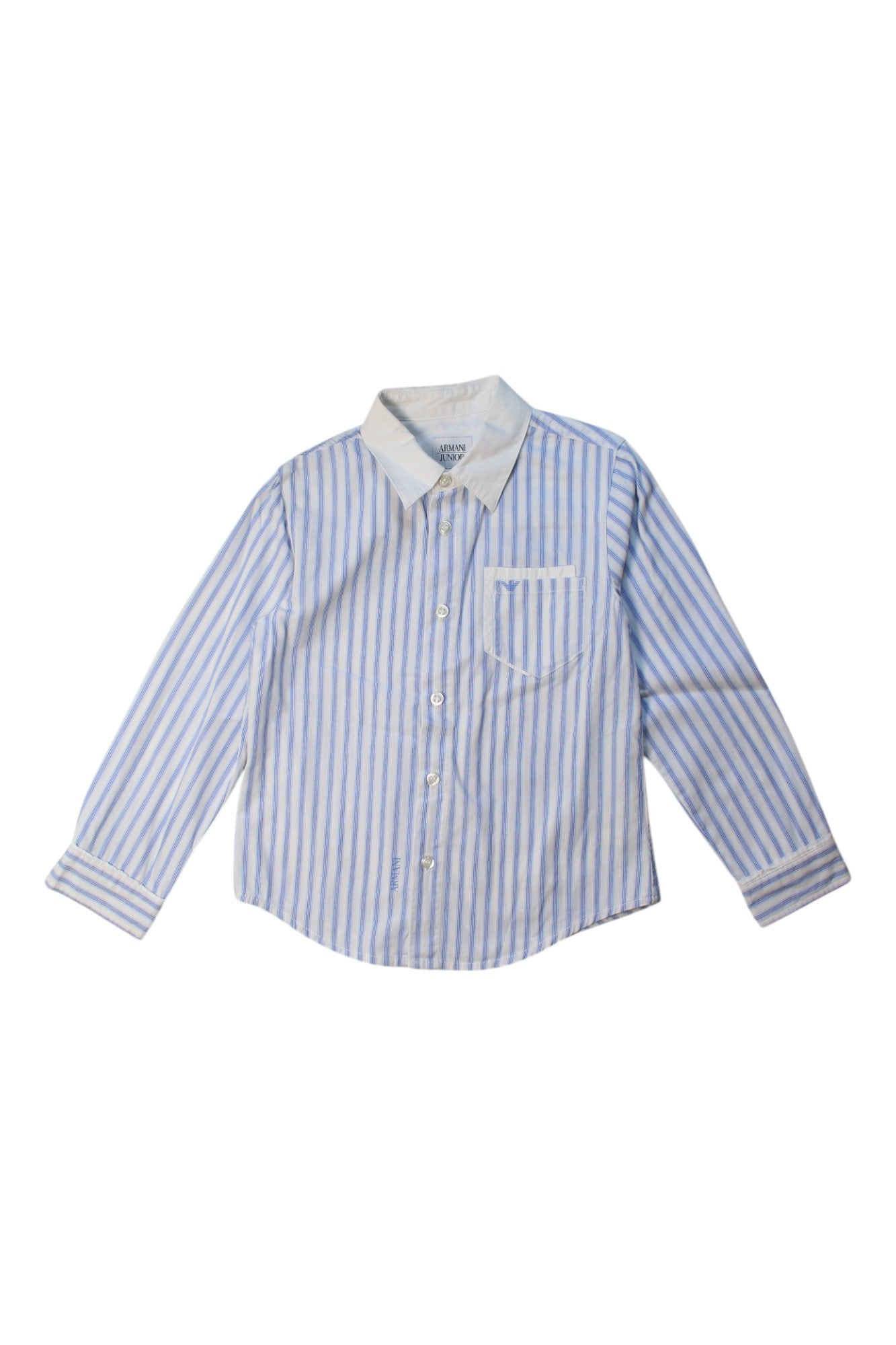 Armani Button Down Shirt for Boys 4T | Premium Cotton Dress Shirt | Formal & Casual Wear for Special Occasions & School