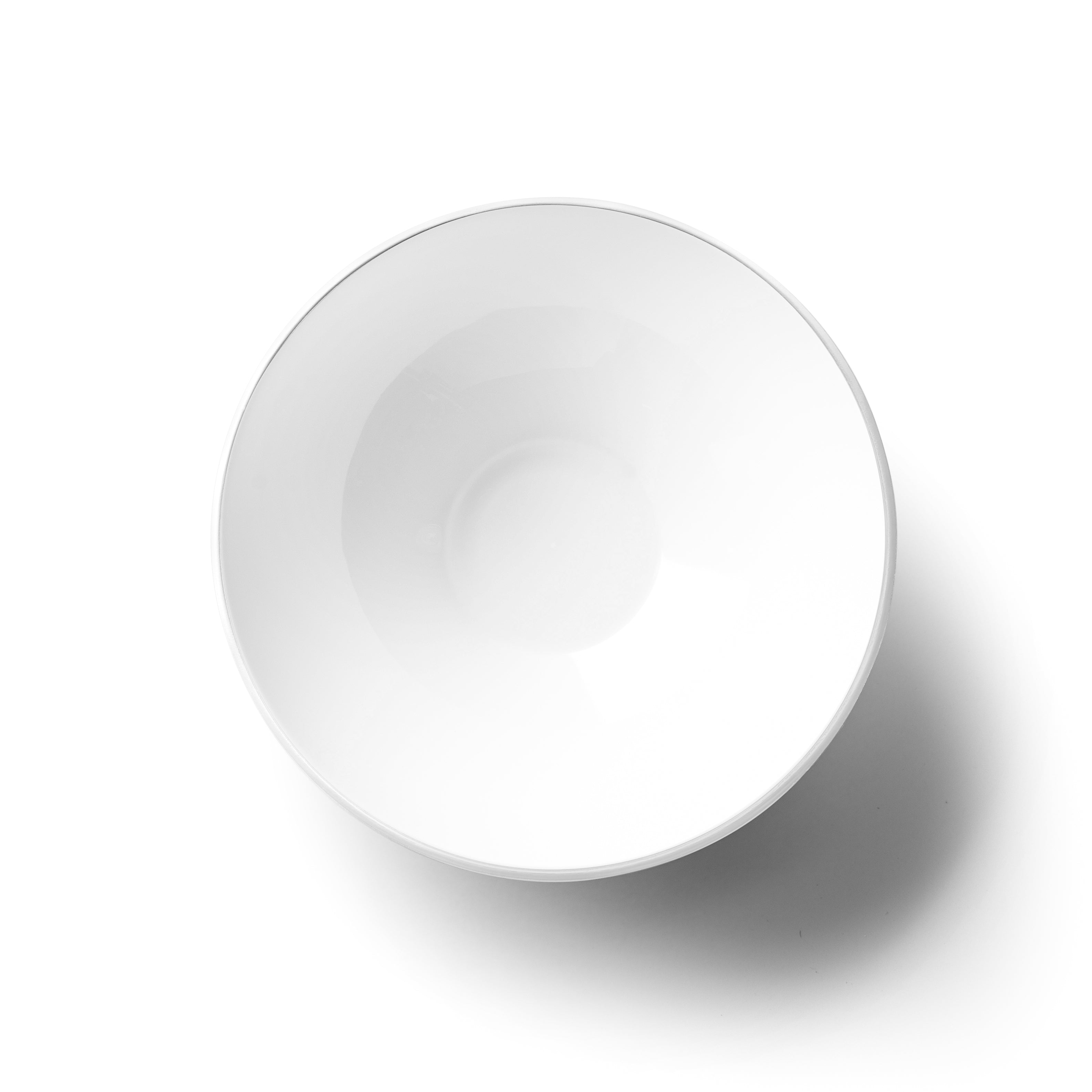 5 Inch Round Plastic Dessert Bowls (6 Ounce) 20 Pack - BPA Free, Eco-Friendly & Reusable - Perfect for Ice Cream, Pudding, Fruit Salad & Party Serving - Dishwasher Safe & Stackable Storage