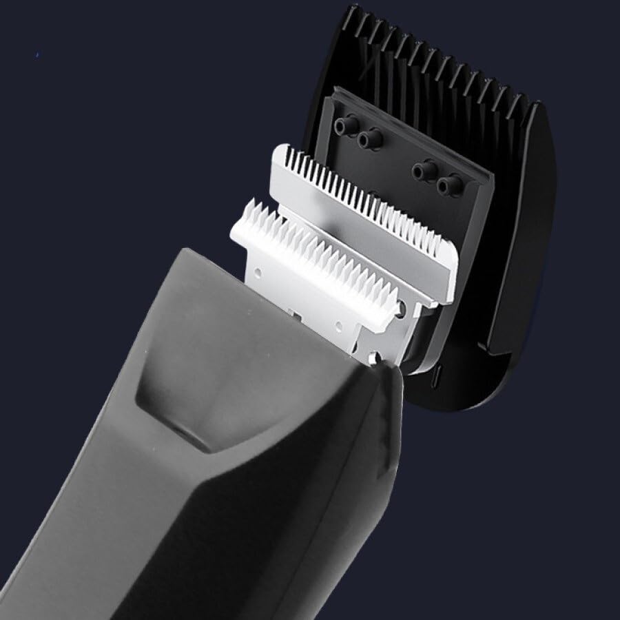 Professional Electric Hair Clippers for Men & Women - Body Groomer for Chest, Armpit, Groin & Private Parts - Waterproof Trimmer for Smooth Shaving at Home or Travel