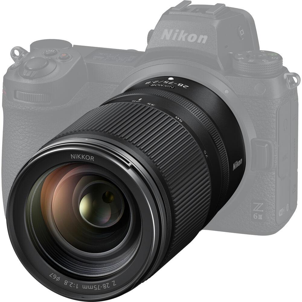 Nikon Z 28-75mm F2.8 Full Frame Mirrorless Camera Lens - Professional Fast Aperture Zoom Lens for Portrait, Travel & Low Light Photography