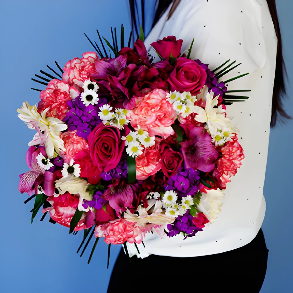 Berries and Cream Floral Centerpieces - Elegant Wedding & Party Table Decorations for Romantic Events