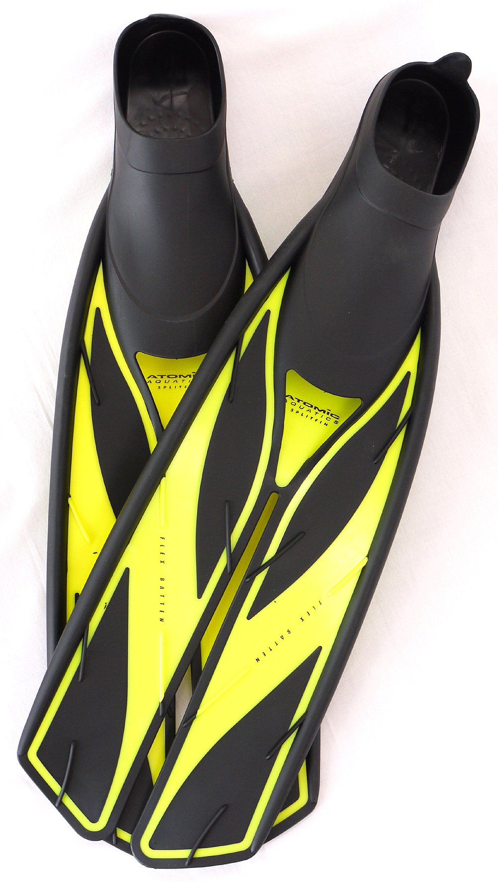 Atomic Full Foot Split Fins - High Energy Compound Scuba Diving Fins for Professional & Recreational Divers - Perfect for Deep Sea Exploration, Coral Reef Adventures & Underwater Photography