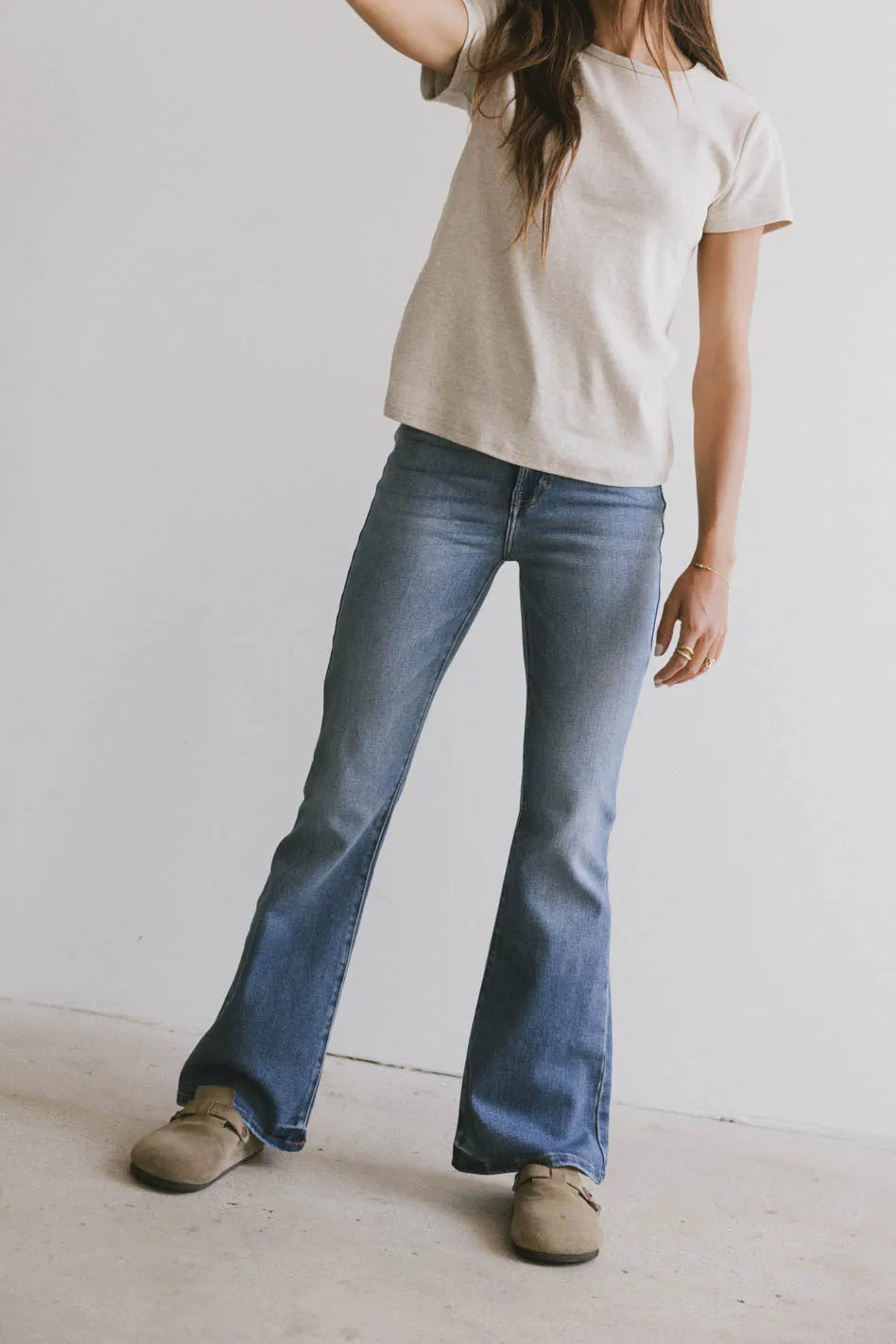 Jessica Women's Bootcut Denim Jeans - Stretchy Comfort Fit for Casual & Work Wear - FINAL SALE