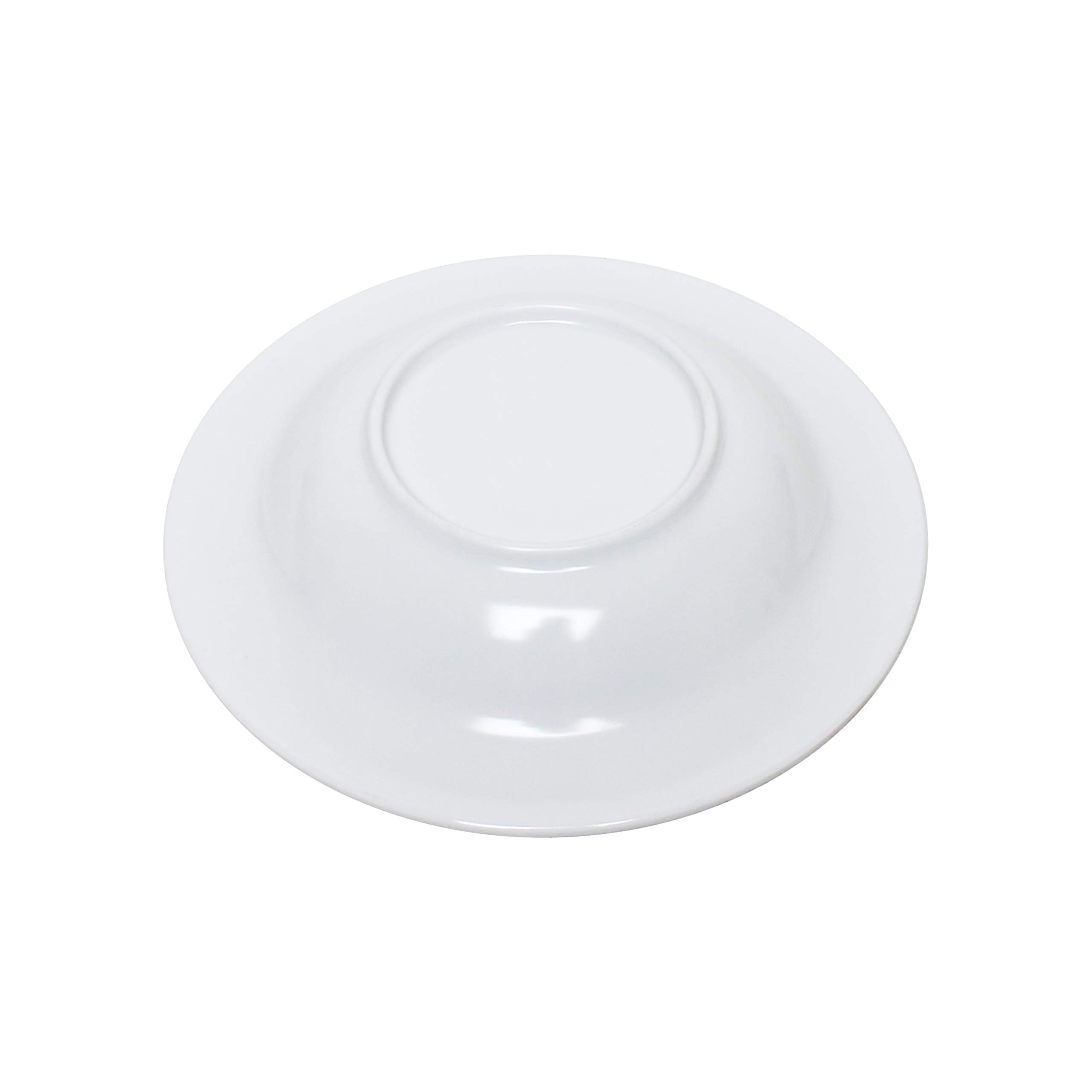 Thunder Group White Melamine Salad Bowl Set - 8 oz, 7 3/4