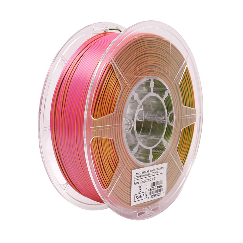 eSun ePLA Silk Mystic 3D Printer Filament 1.75mm 1kg Spool - Premium Shiny Silk PLA Filament for Smooth 3D Printing, Perfect for Cosplay Props, Jewelry & Home Decor