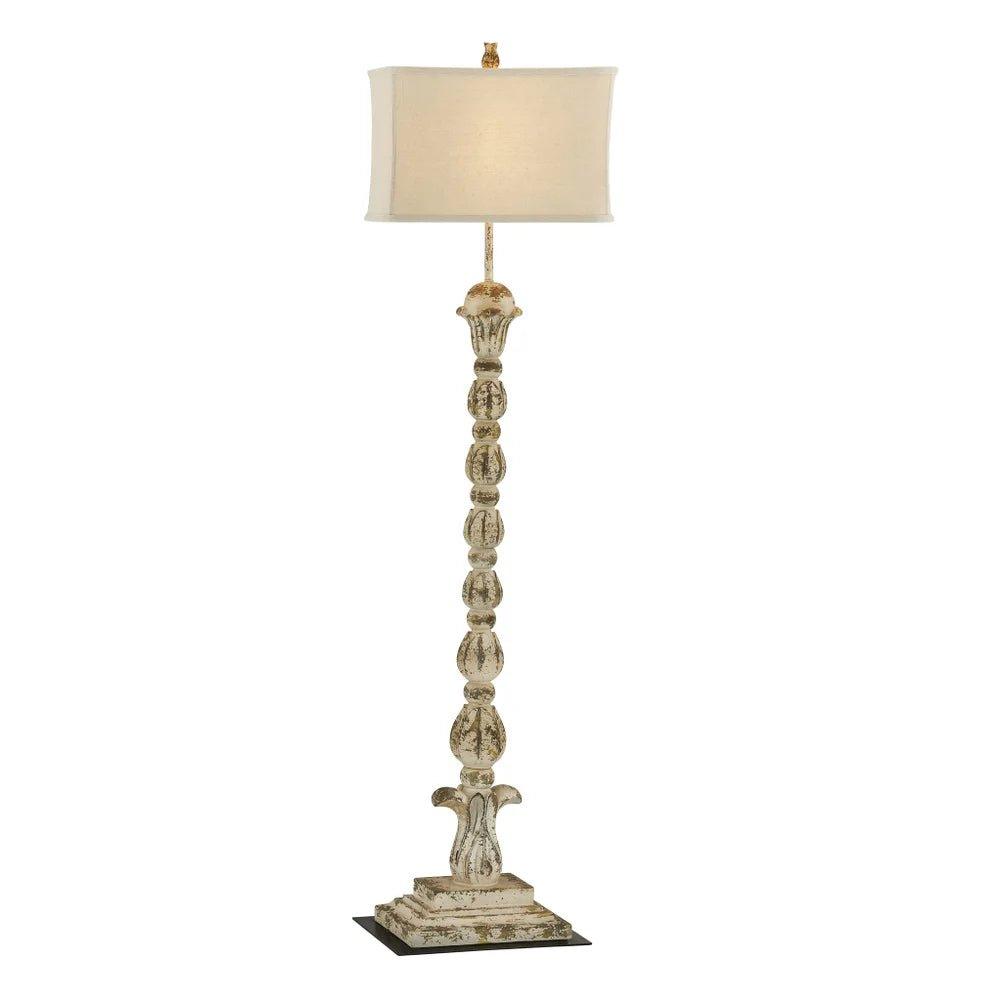Clarke 710218 Modern Floor Lamp - Adjustable Height LED Standing Light for Living Room, Bedroom & Office - Bright Home Decor Lighting for Reading & Relaxation