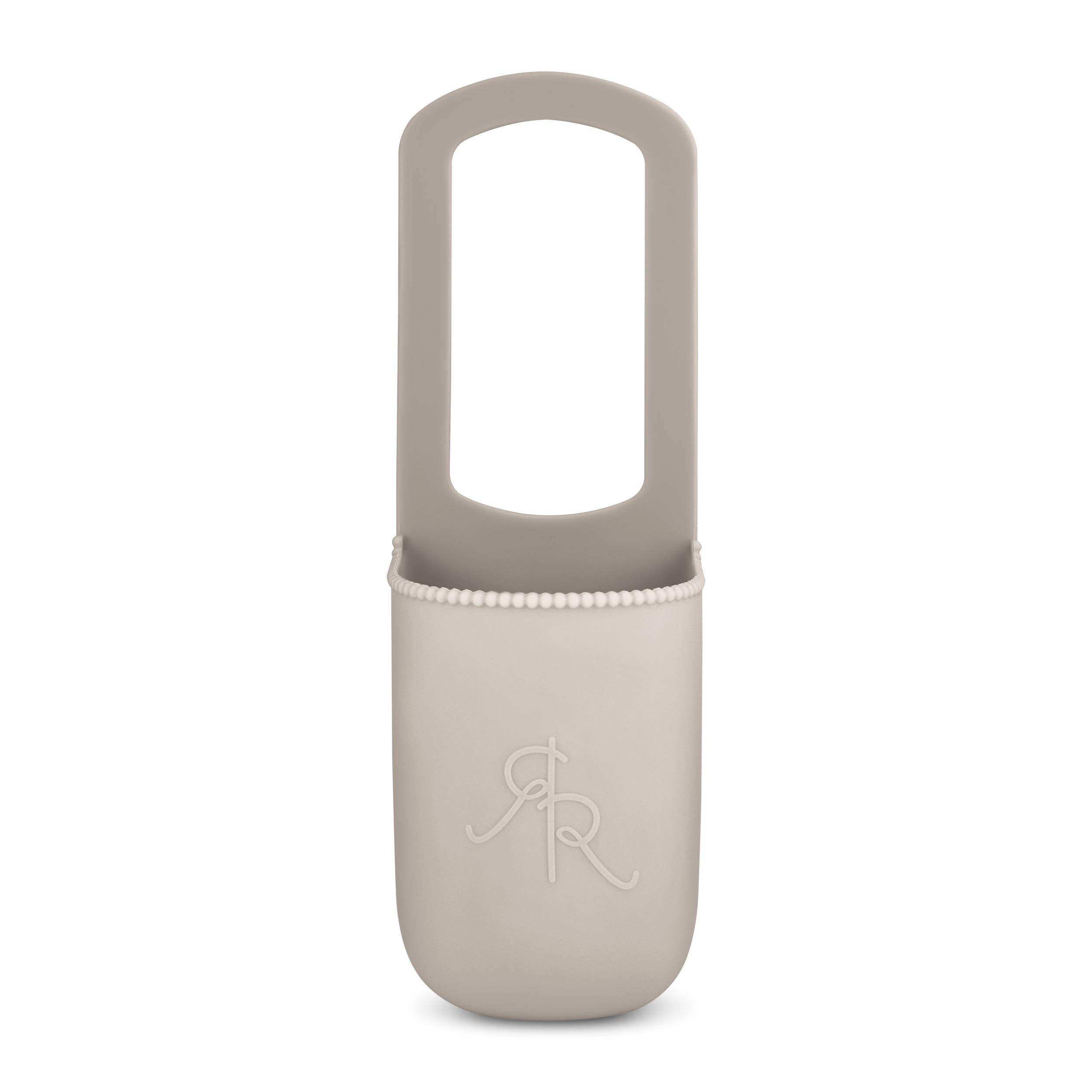 Ryan & Rose Cutie Holder Universal Stroller Cup Holder - Taupe | Leak-Proof & Adjustable for Baby Strollers, Shopping Carts & Wheelchairs | Perfect for Parents On-The-Go