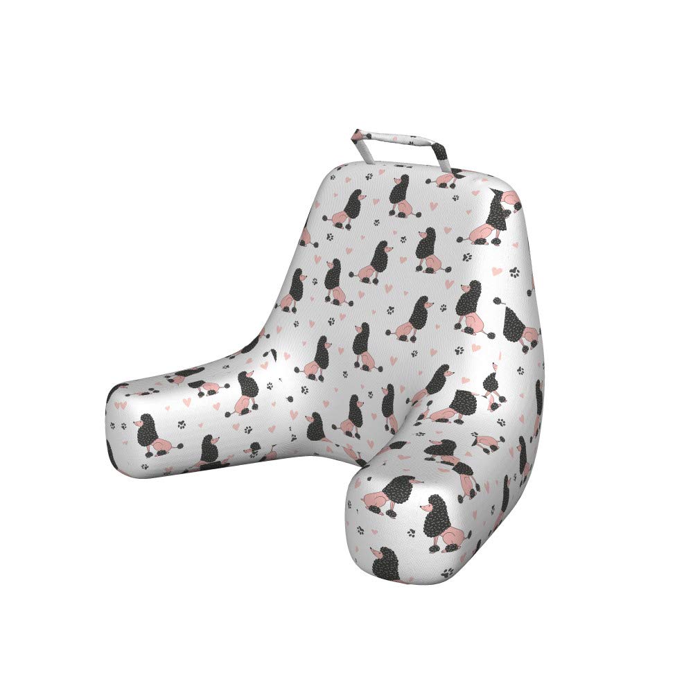 Ambesonne Poodle Pillow Cover, XL Soft Fabric for Kids Reading & Bed Rest