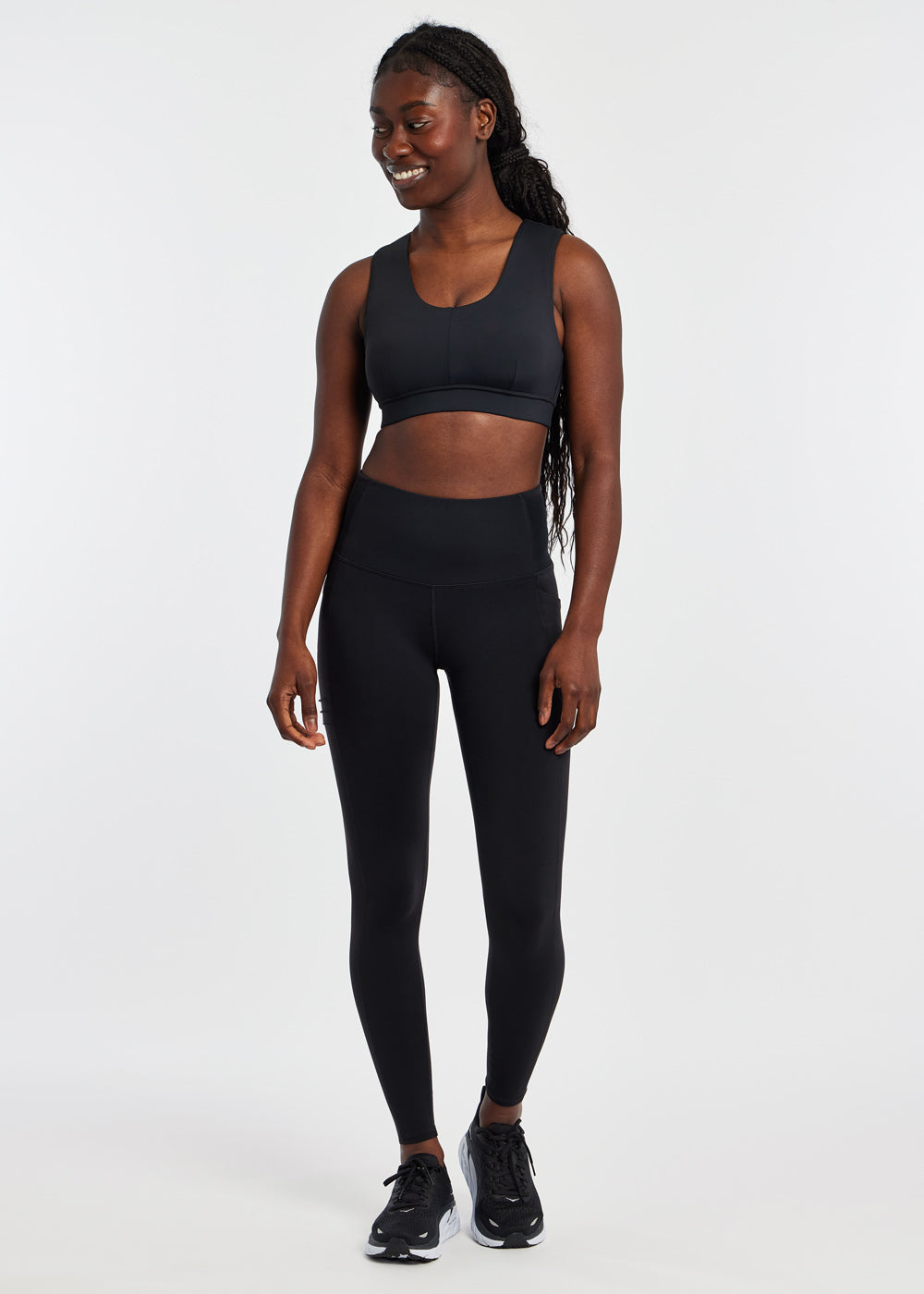 Women's High Waist Pocket Jogger Tights - Running Yoga Workout Leggings with Side Pockets | Perfect for Gym, Fitness & Everyday Wear
