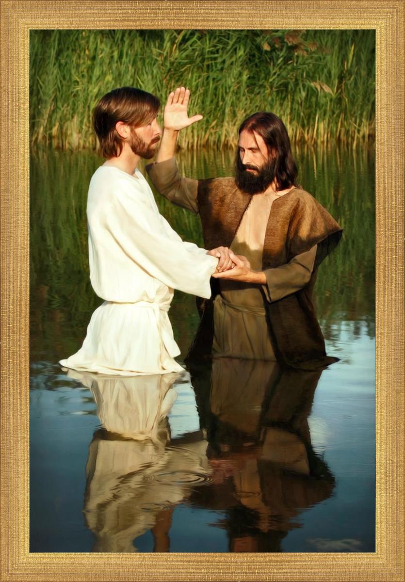 Behold The Lamb Of God - Religious Wall Art Decor for Home & Church - Perfect for Christian Faith Inspiration & Spiritual Decorations