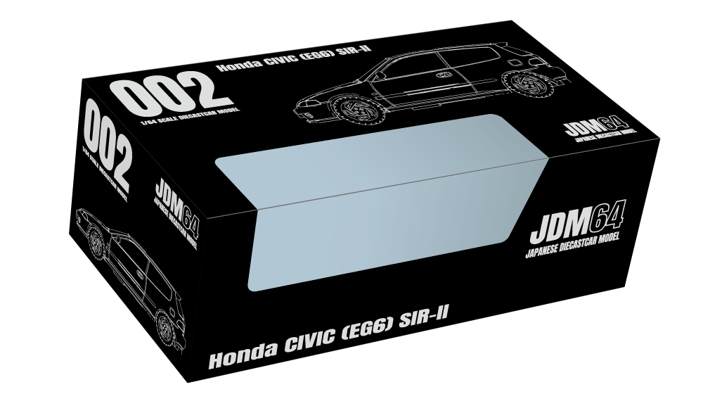1:64 Honda Civic Type R (EK9) Diecast Model Car in Sunlight Yellow - Collectible Japanese Hobby Car for Display & Racing Enthusiasts