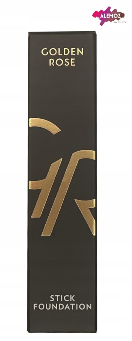 Golden Rose Stick Foundation - 5-in-1 Makeup Stick with SPF, Long Lasting & Oil Control | Perfect for Travel, Touch-ups & On-the-Go Makeup Application