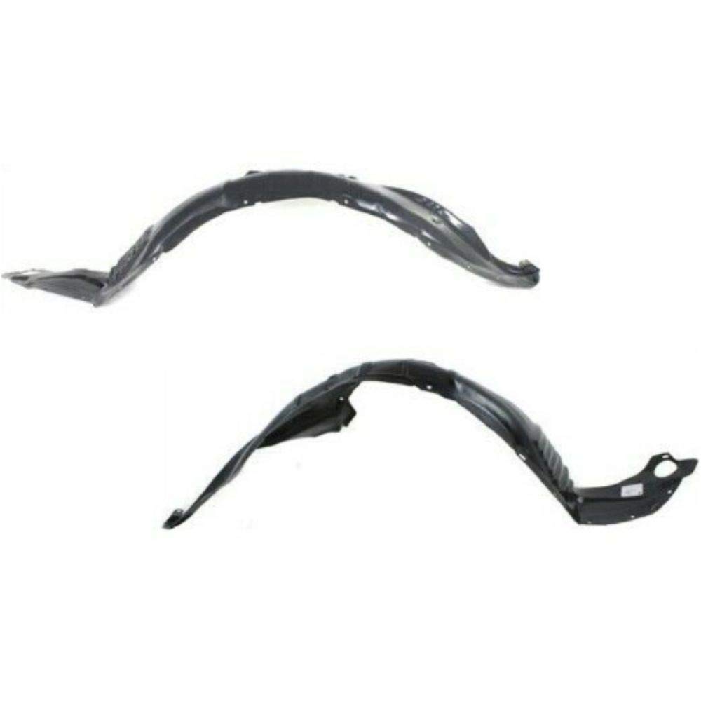 BOPP Fender Liner Set - Front Left & Right Turbo Compatible with GJ6A56130N, 14477659, MA1249132, MA1248132, GJ6A56140N | Perfect for Car Body Protection & Customization