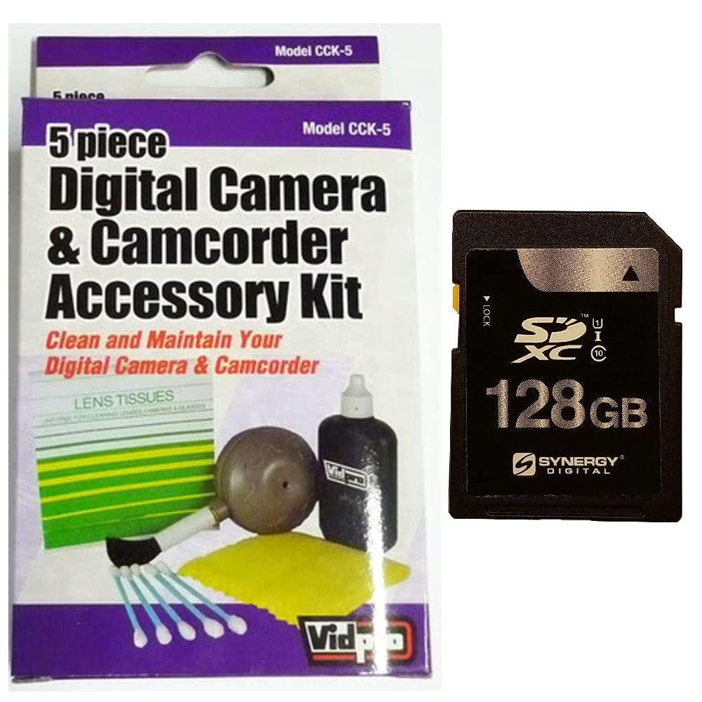 **Leica Q2 Camera Accessory Kit - 128GB SD Card & Cleaning Kit for Travel & Photography**