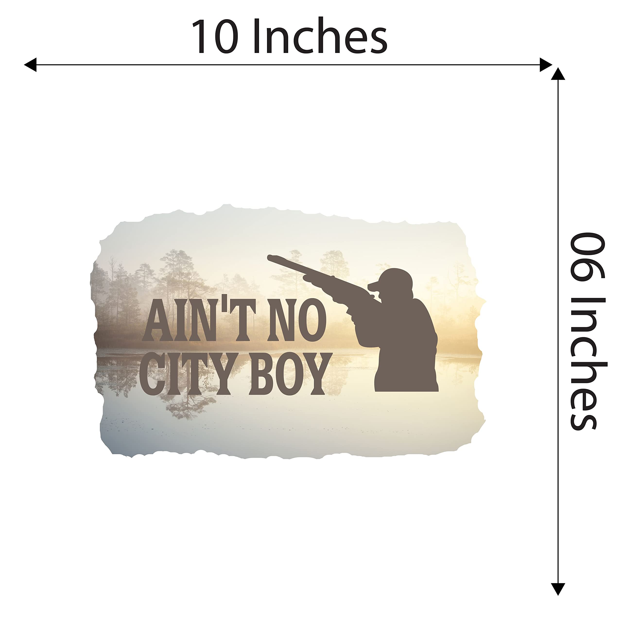 Western Cowboy Wall Decals for Kids Room - DIY Cowgirl & Hunter Themed Bedroom Wall Stickers - 10