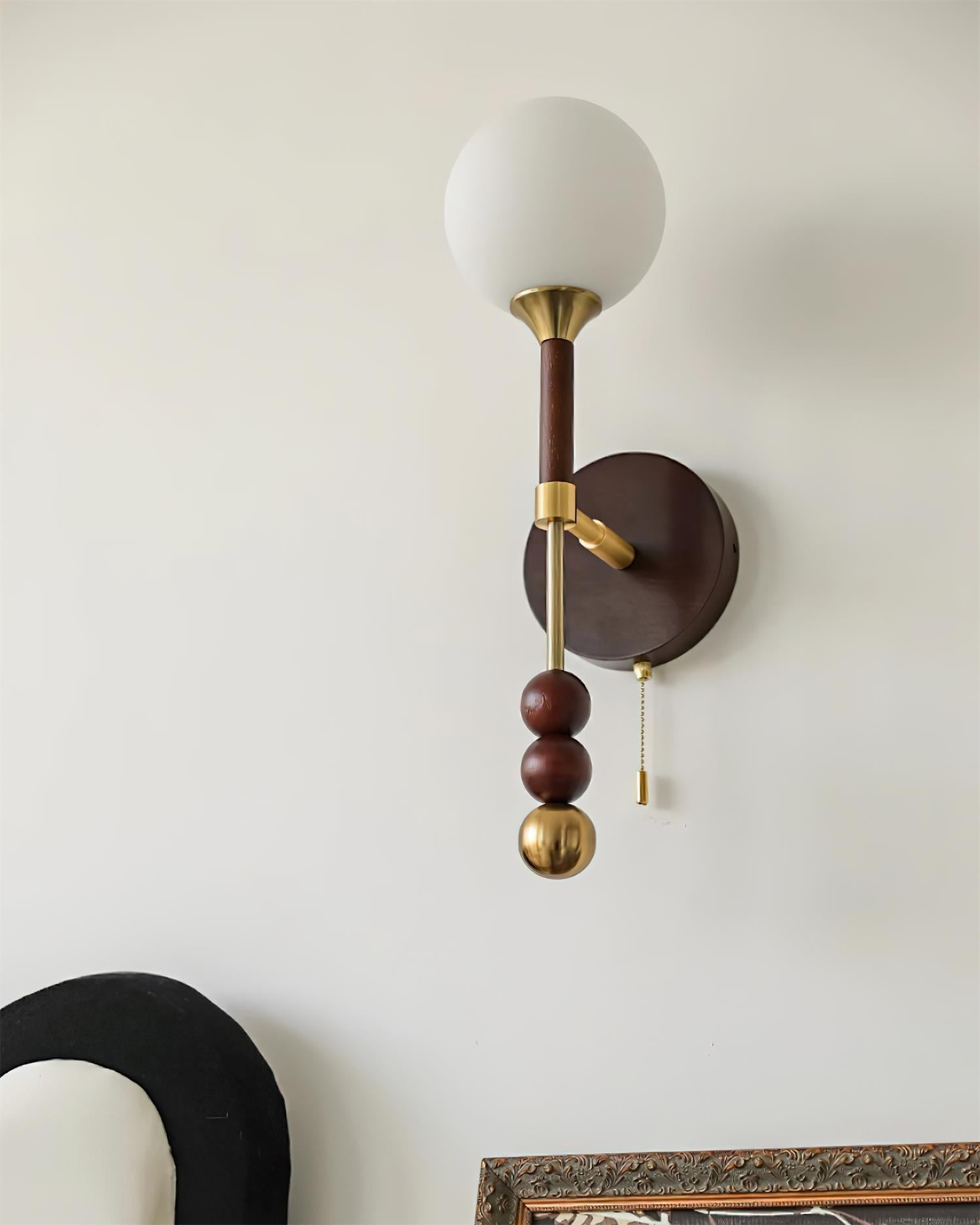 Lolli Plug In Wall Lamp - Dimmable Night Light for Kids & Nursery, Soft Glow Bedroom Decor, Perfect for Hallway, Bathroom, and Closet Lighting
