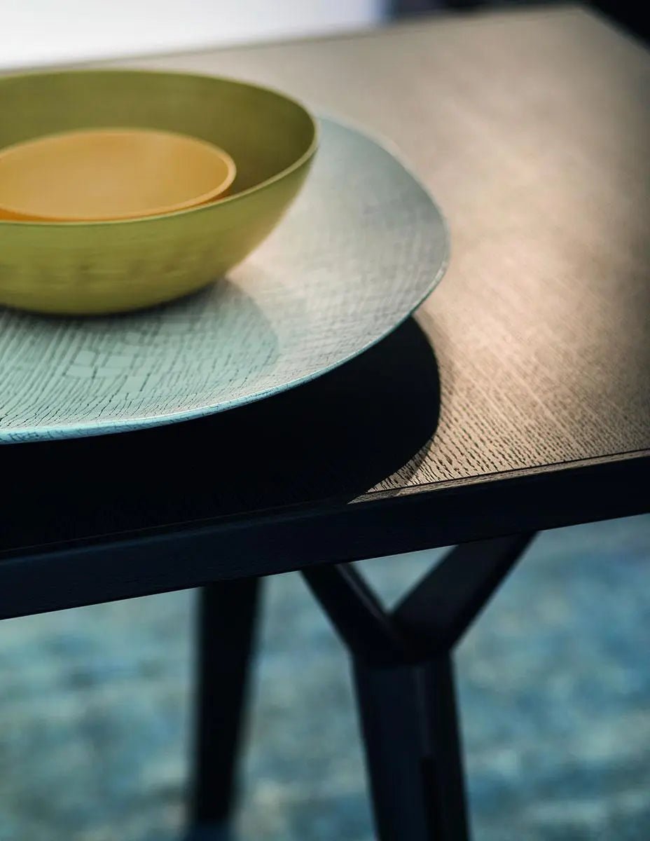 Extendable Dining Table by Bross - Expandable Wooden Table for 6 to 10 People, Perfect for Family Gatherings & Dinner Parties