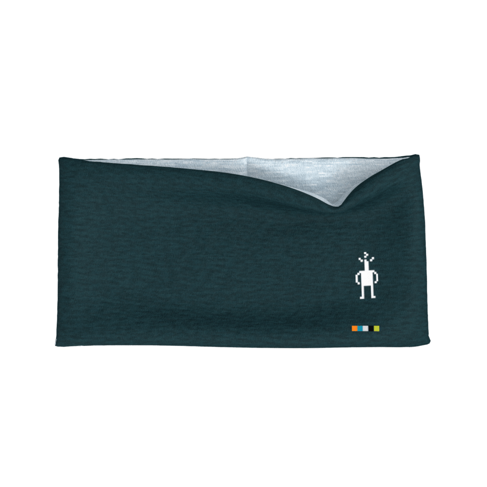 Smartwool Unisex Thermal Merino Reversible Headband for Winter Sports & Outdoor Activities - Warm Fleece Lined Ear Warmer for Skiing, Running, Hiking in Cold Weather (2025 Edition)