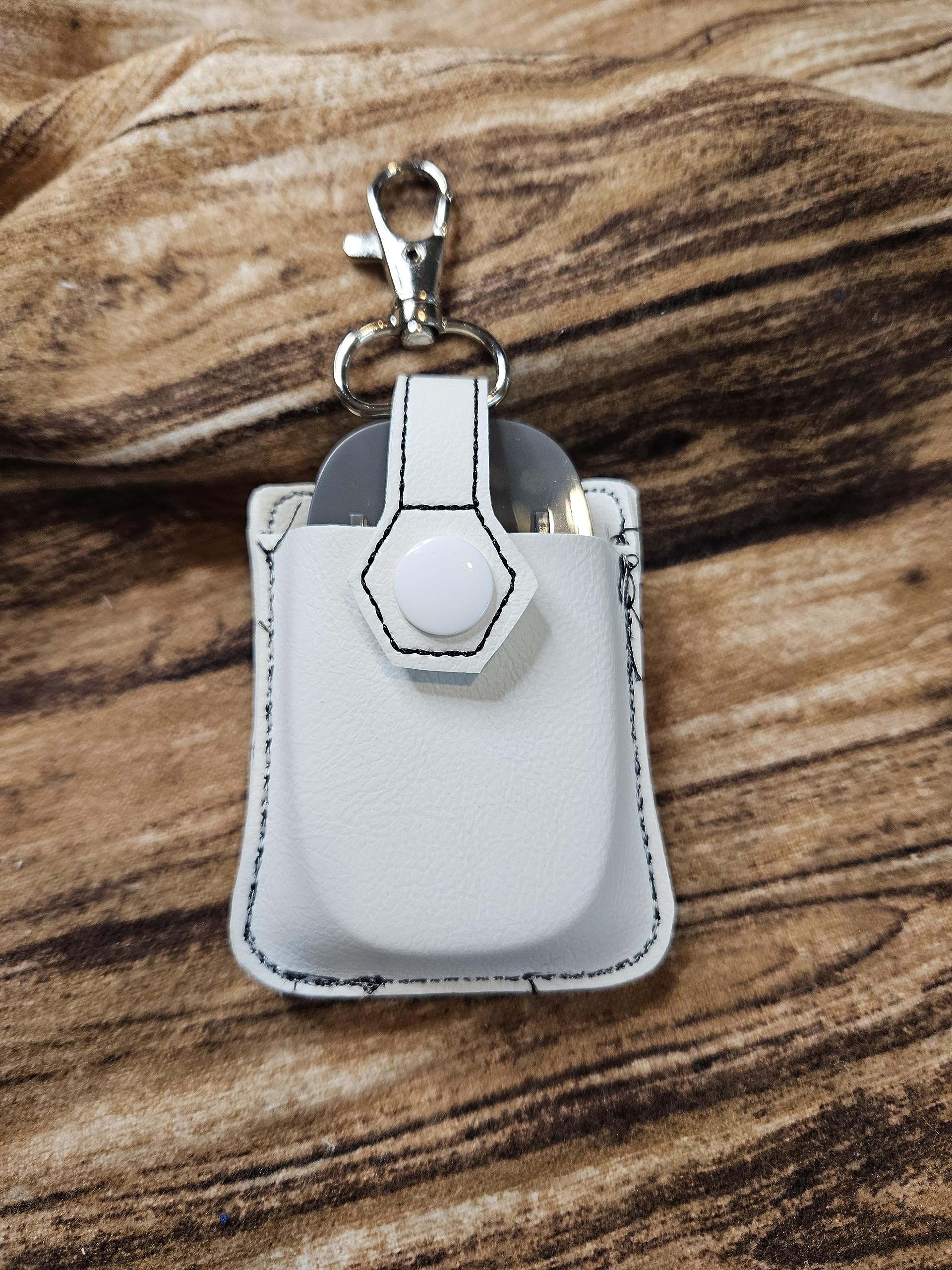 Classroom Doorbell Holder - Notebook Paper Design Bell Case Keychain for Teachers, Students & School Supplies - Perfect for Classrooms, Offices & Home Use