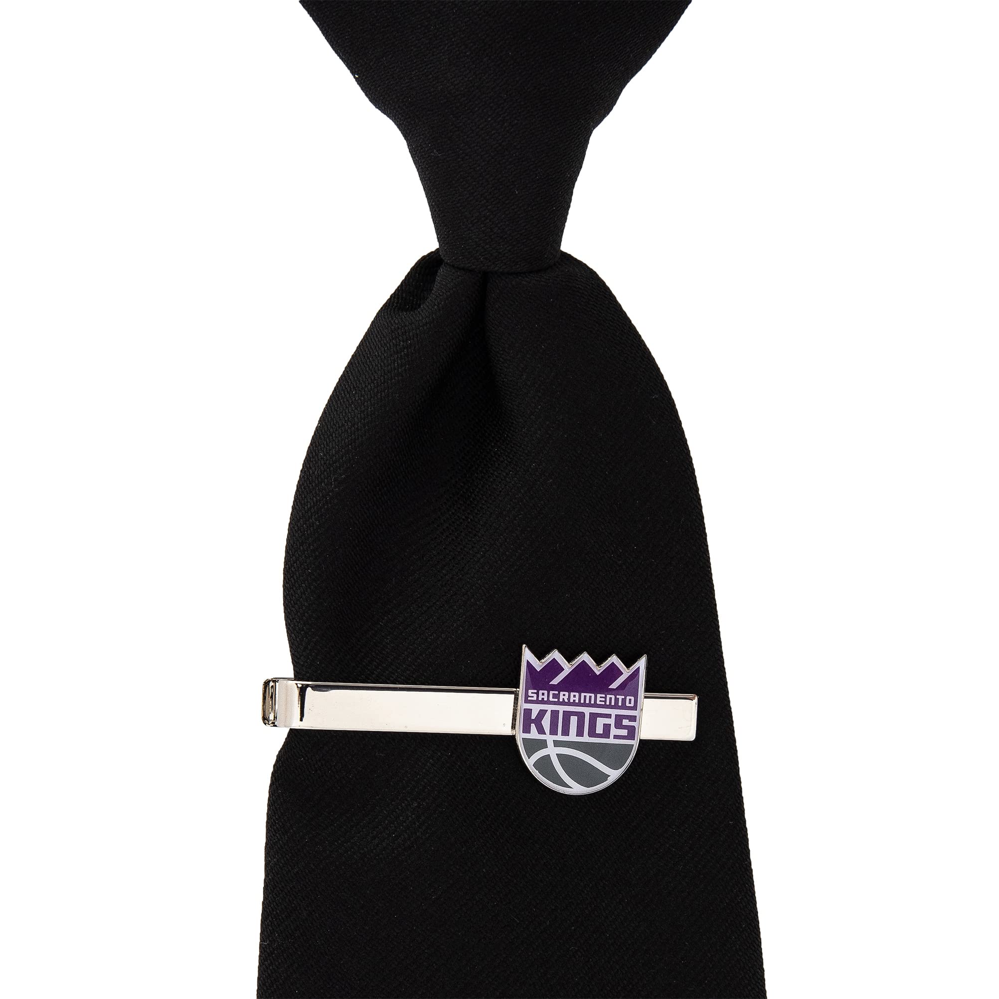 Sacramento Kings NBA Tie Bar - Cactus Design Basketball Tie Clip for Men | Perfect for Gameday, Office & Formal Events