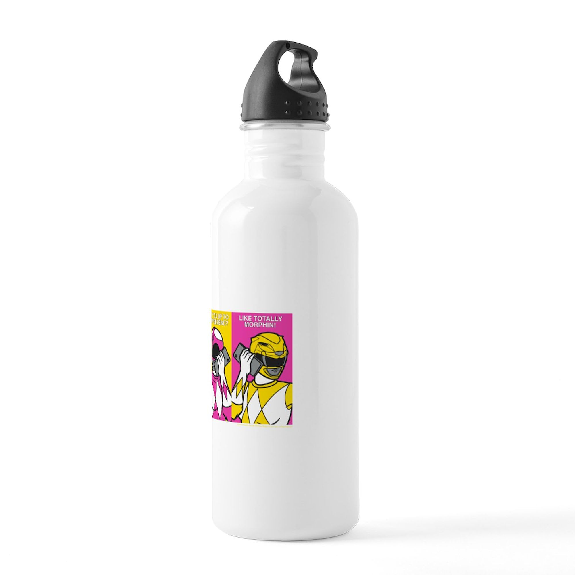 Power Rangers 1.0L (34 oz) Stainless Steel Water Bottle - Insulated Thermos for Kids & Adults - Perfect for School, Gym, Hiking & Outdoor Activities