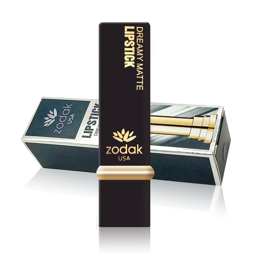 ZODAK Dreamy Matte Lipstick - Long Lasting, Moisturizing, Non-Drying (Rose Blush, 3.5g) | Perfect for Everyday Wear, Date Night & Special Occasions