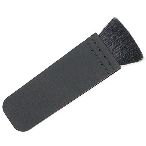 Premium Black Goat Hair Flat Blush Brush for Liquid Foundation & Powder - Professional Makeup Brush Set for Contouring, Highlighting & Blending - Ideal for Daily Makeup, Bridal & Special Occasion Looks
