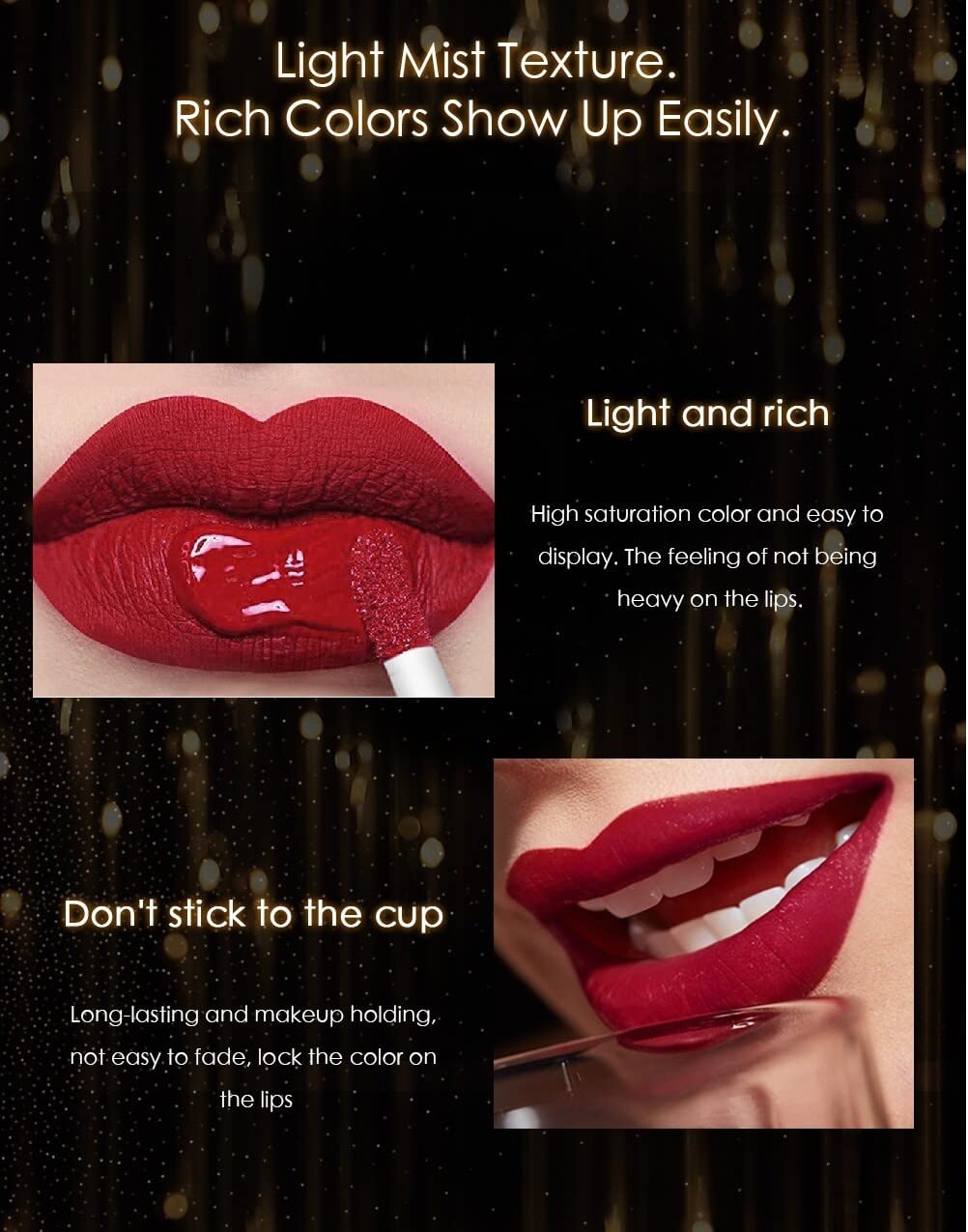 Matte Liquid Lipstick - Long Lasting Waterproof Velvet Lipstick for All-Day Wear | Perfect for Parties, Weddings & Everyday Makeup Looks