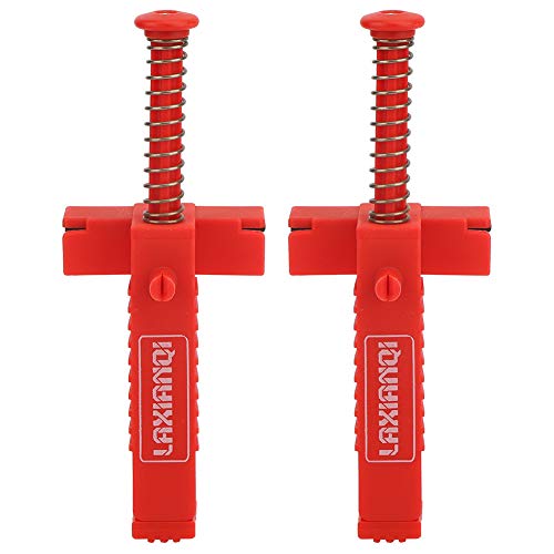 2-Pack Brick Liner Runner Wire Drawer - Professional Bricklaying Tool with Line Stretcher & Leveling Gauge - Masonry Measuring Accessories for Perfect Alignment (Red) - Ideal for DIY Home Projects & Professional Construction Work