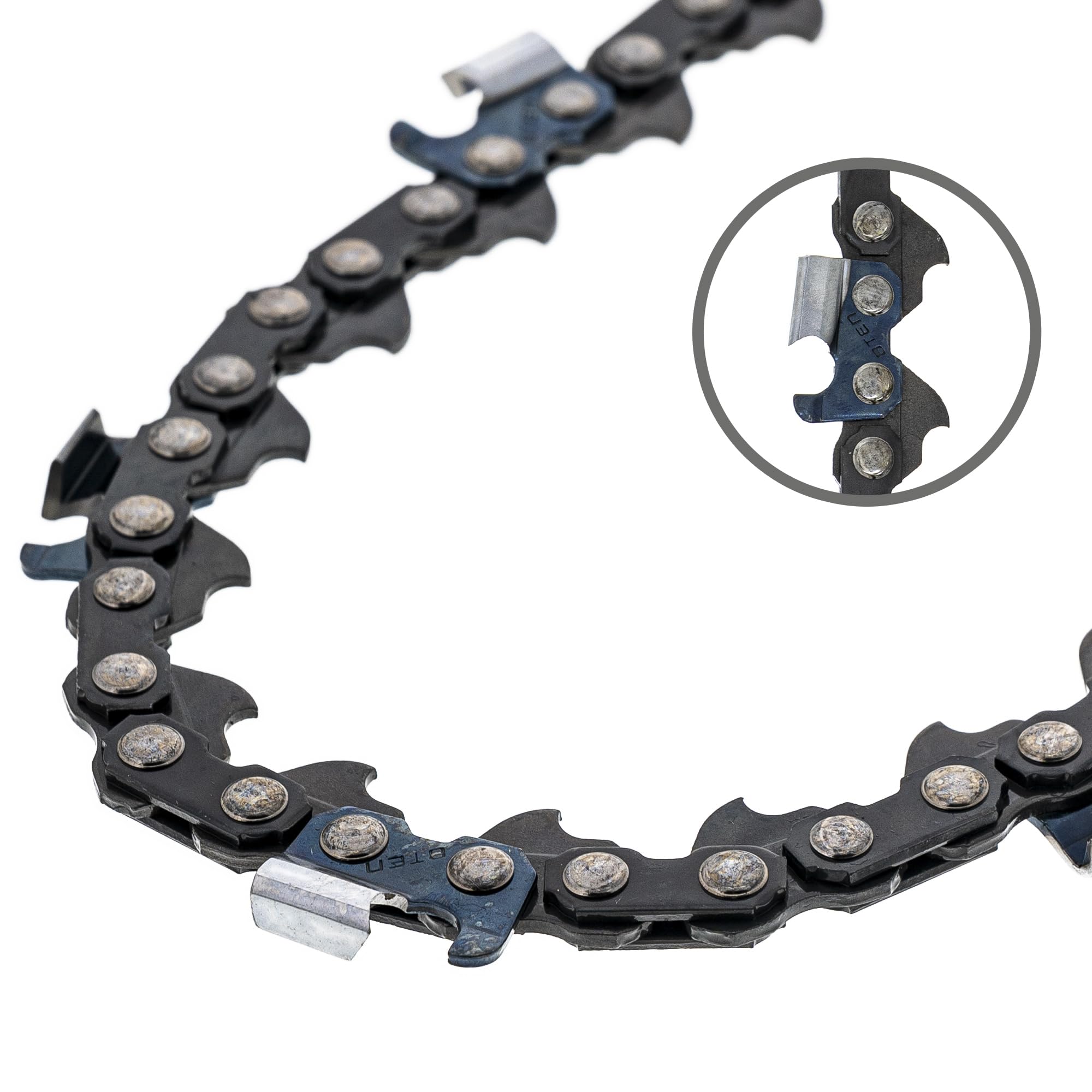 8TEN Semi Chisel Skip Tooth Chainsaw Chain 28 Inch .050 Gauge 3/8 Pitch 93DL - Compatible with Echo CS-600P, Husqvarna 372XP, Jonsered 2065 (5-Pack) - Ideal for Professional Logging, Tree Trimming, and Firewood Cutting