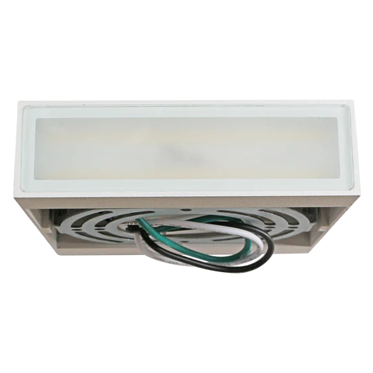 Luxrite LR40310 LED Wall Sconce Light Fixture - 3 Color Temperature Selectable (3000K/4000K/5000K) - Dimmable Indoor/Outdoor Lighting for Bedroom, Hallway, Porch & Patio
