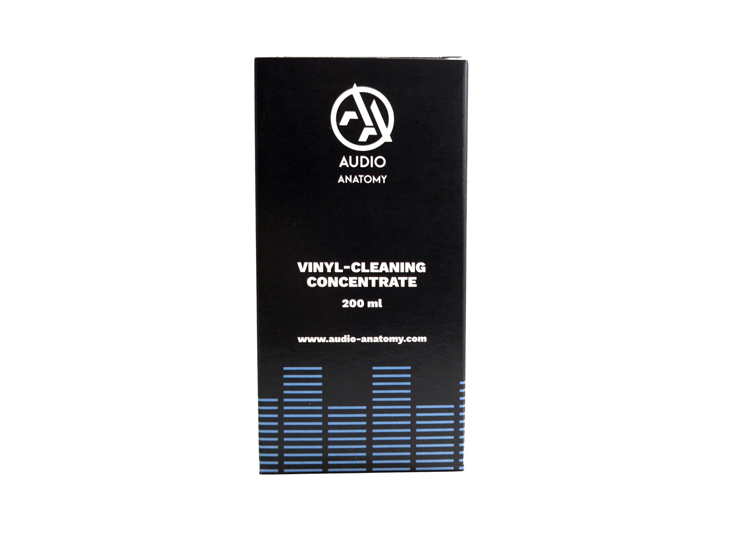 Audio Anatomy Vinyl-Cleaning Concentrate (200ml) - Professional Record Cleaner Solution for Vinyl LPs & Turntables - Perfect for Home DJs, Audiophiles & Music Collectors