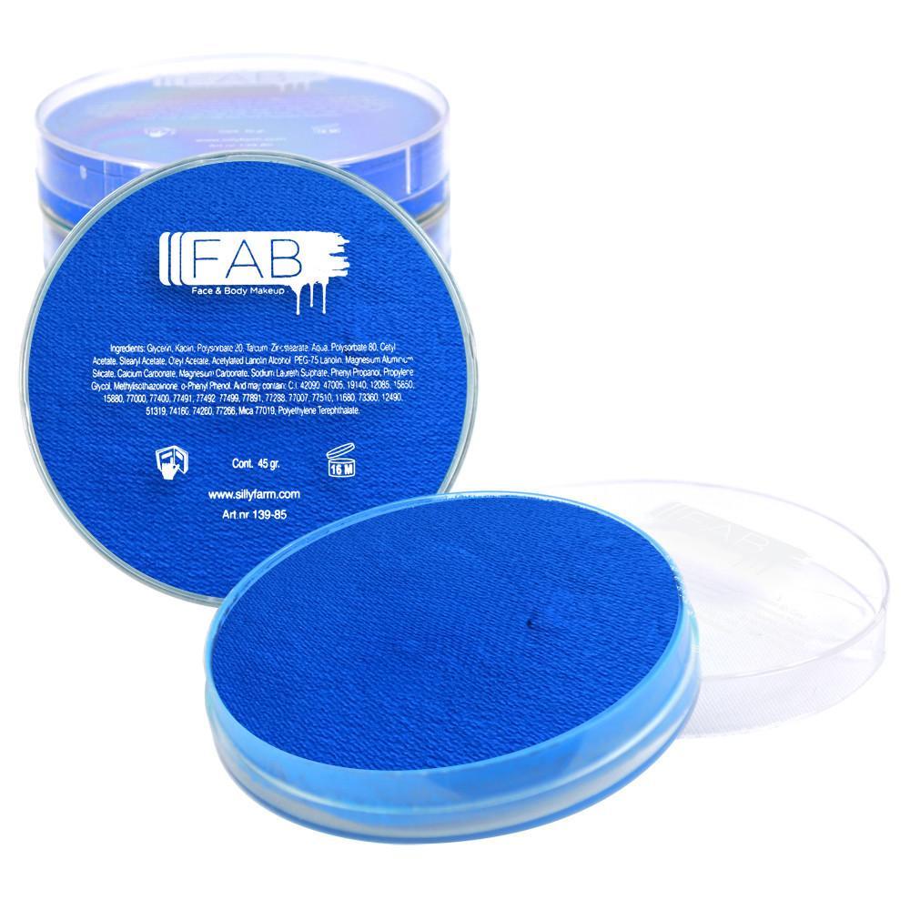 FAB Paint Brilliant Blue 143 - High-Quality Acrylic Paint for Artists & DIY Crafts - Perfect for Canvas, Wood, Fabric & Home Decor Projects