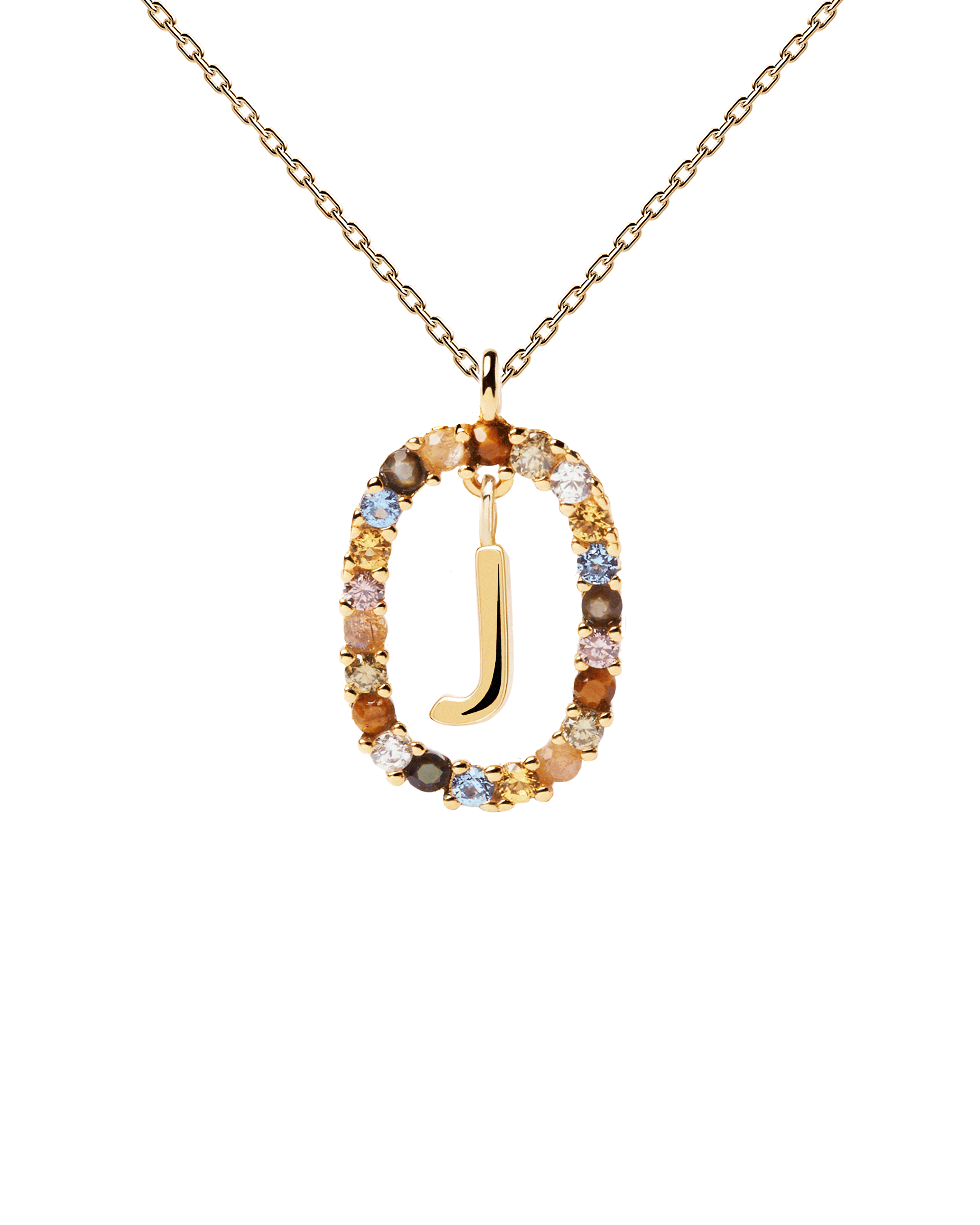 Letter J Necklace - Personalized Initial Jewelry for Women, Gold & Silver Name Necklace - Perfect Gift for Mom, Daughter, Sister - Birthday, Anniversary, Christmas Present