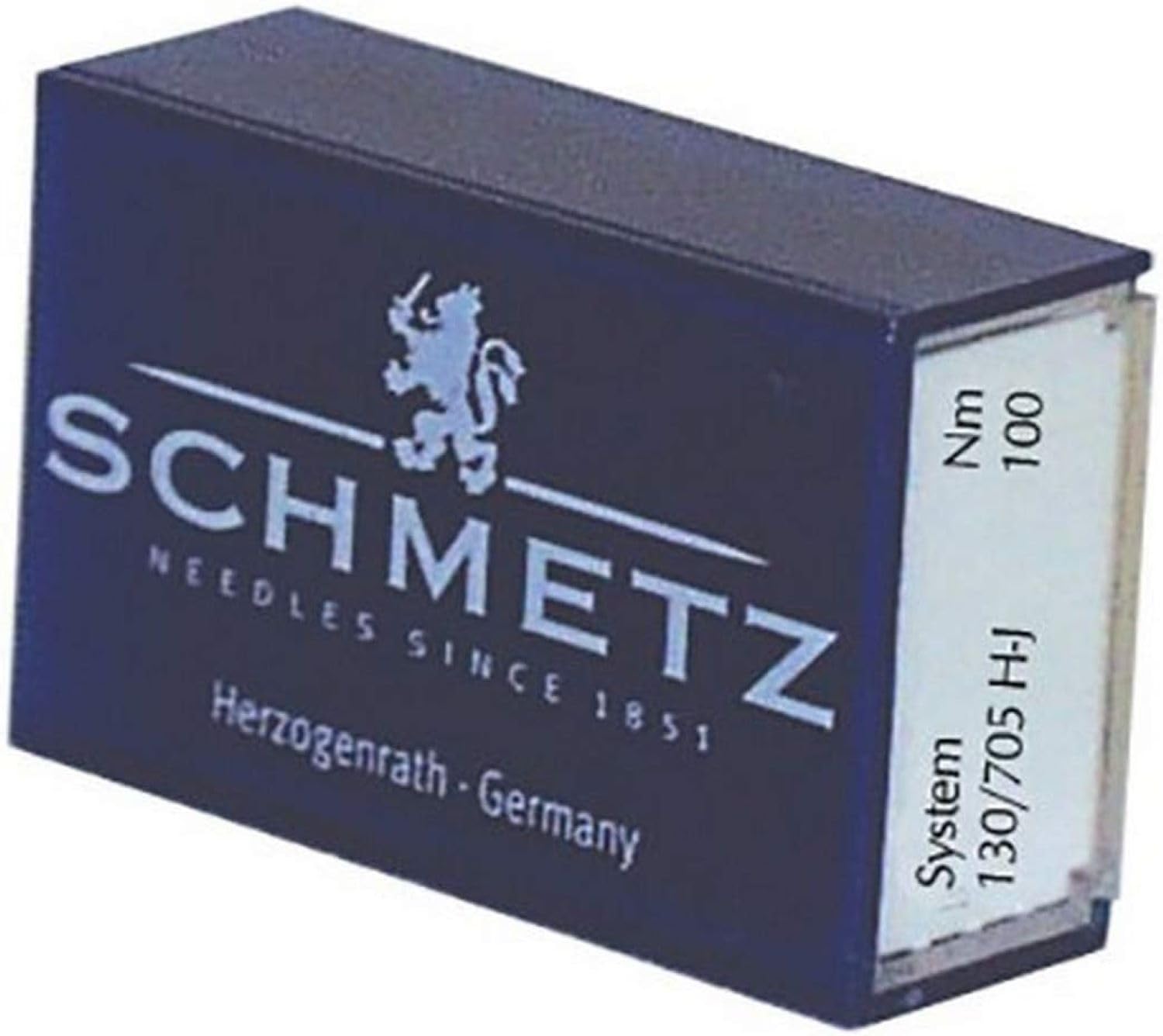 SCHMETZ Denim Sewing Machine Needles Size 100/16 (130/705 H-J) - Bulk Pack for Heavy Duty Fabric - Perfect for Jeans, Canvas & Upholstery Sewing Projects