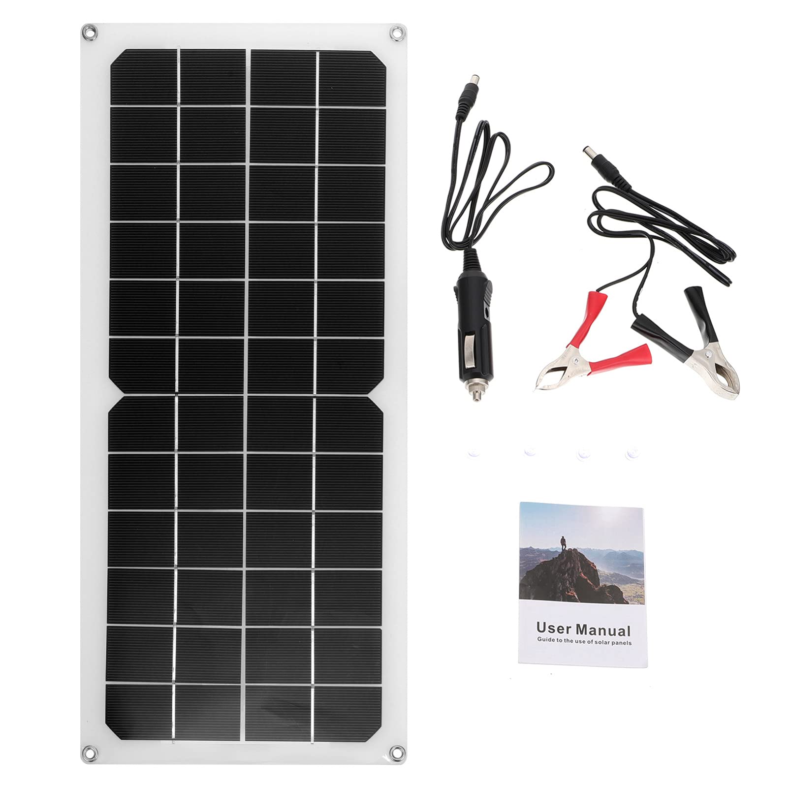 Solar Powered Rechargeable Battery Fan - Portable Outdoor Cooling Fan for Dog Crates, Pets & Camping - YARDWE Mini Solar Panel Ventilator with Breeze Mode for Dogs, Cats & Outdoor Use
