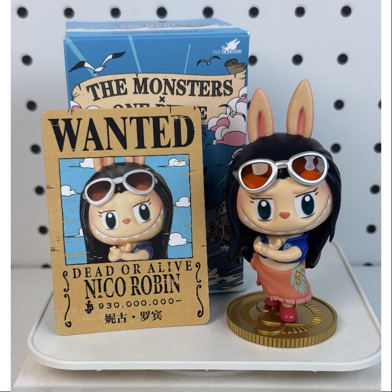 Labubu The Monsters X One Piece Series NICO ROBIN Action Figure - Anime Collectible Toy for Fans | Perfect for Display, Gifts & Anime Decor