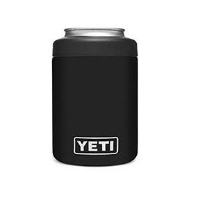 Rambler® 12 oz Colster® Can Cooler - Black | Insulated Beer Can Holder for Camping, Tailgating & Outdoor Adventures