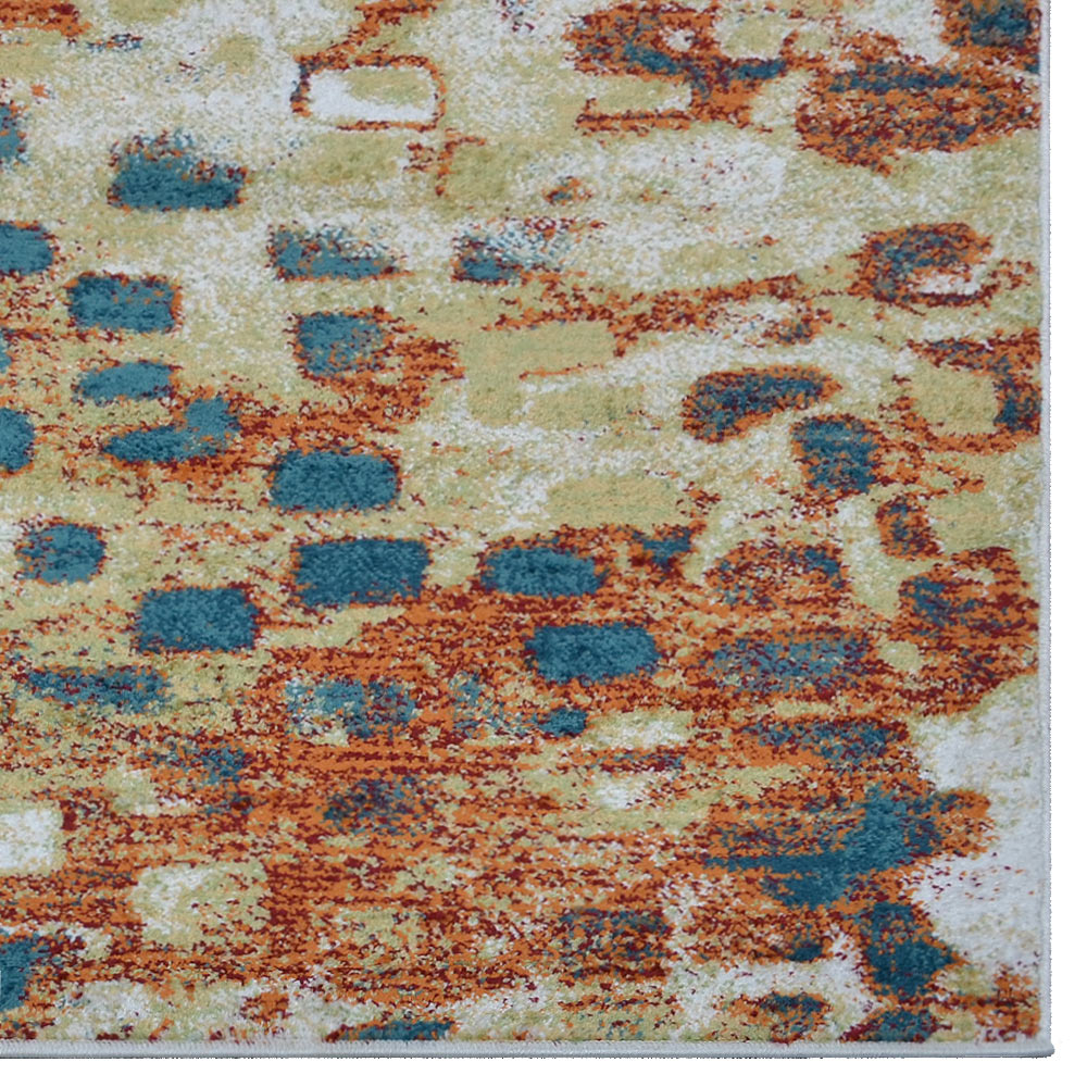 Modern Machine Woven Area Rug - Soft Non-Slip Living Room Carpet for Home Decor, Bedroom, Office | Durable & Easy to Clean