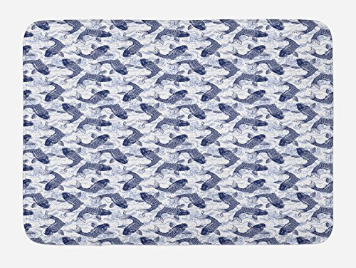 Dark Blue White