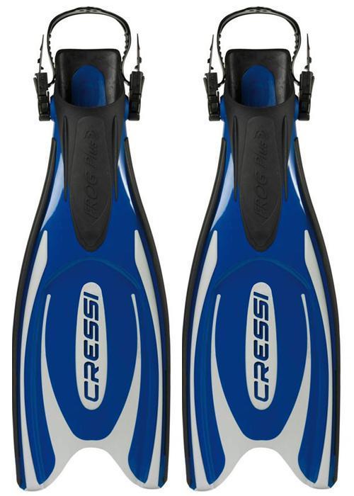 Cressi Frog Plus Dive Fins for Scuba Diving & Snorkeling - Comfortable & Lightweight Swimming Fins for Men & Women - Perfect for Ocean, Pool & Water Sports